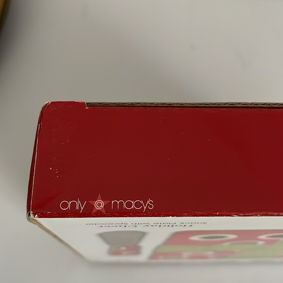 Fitz And Floyd Holiday Cheer Snack Plate & Spreader Macy’s Exclusive 🎁 🆕️ - Picture 10 of 17